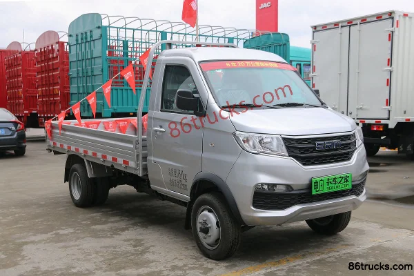 SRM Xinwang T20SEV 3.05T 3.05m Single Row Pure Electric Flatbed Micro Truck 4X2(6 wheels) Exterior
