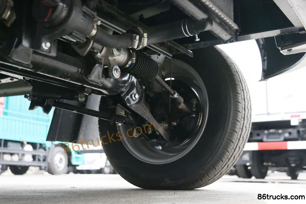 SRM Xinwang T20SEV 3.05T 3.05m Single Row Pure Electric Flatbed Micro Truck 4X2(6 wheels) Chassis (3) | 86Trucks