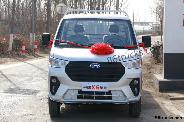 Karry X6 Standard 1.6L 122hp 4X2(6 wheels) Gasoline 3.02m Single Row Van Mini Truck (Single Rear Tire) Exterior (2) | 86Trucks