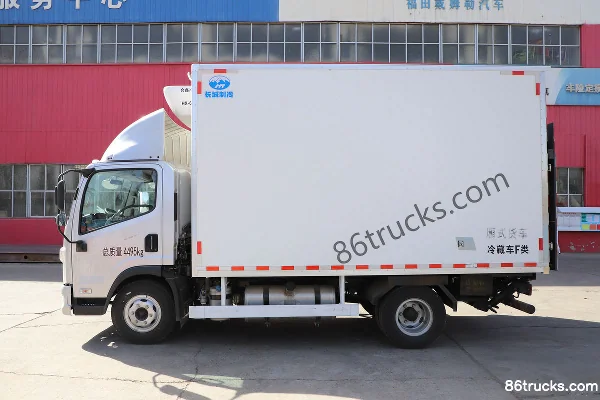 FAW Jiefang Lingtu 160 ch 4X2(6 roues) camion frigorifique 4,13 m (China VI) Extérieur (3) | 86Trucks