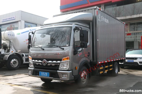 Dongfeng Duolika D6-N Super Edition 140 ch 4X2(6 roues) camion léger fourgon à cabine simple 4,17 m (China VI) Extérieur (3) | 86Trucks