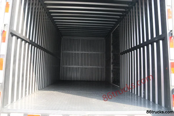 Dongfeng Duolika D6-N Super Edition 140 ch 4X2(6 roues) camion léger fourgon à cabine simple 4,17 m (China VI) Carrosserie (3) | 86Trucks