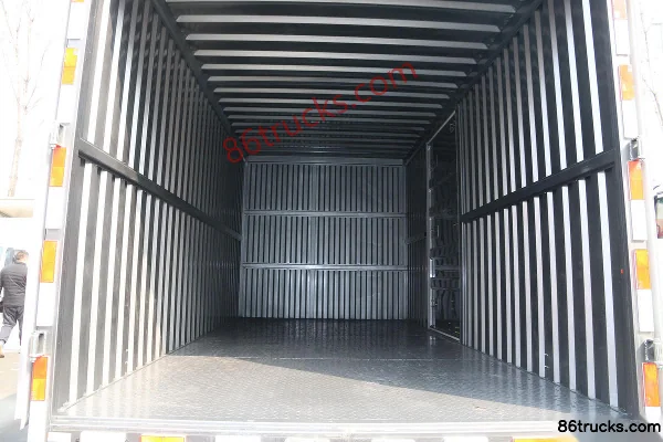 Dongfeng Duolika D6-N Super Edition 140 ch 4X2(6 roues) camion léger fourgon à cabine simple 4,17 m (China VI) Carrosserie (2) | 86Trucks