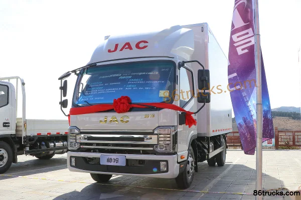 JAC Shuailing Q6 Luxury Edition 160 ch 4X2(6 roues) 4.12 m camion fourgon léger à cabine simple (China VI) Extérieur (3) | 86Trucks