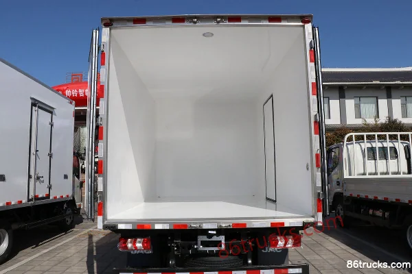 JAC Shuailing Q6 Luxury Edition 160 ch 4X2(6 roues) 4.12 m camion fourgon léger à cabine simple (China VI) Carrosserie (1) | 86Trucks