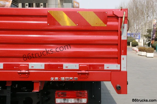 Foton Times Leader ES5 Golden Bull King 200hp 4X2(6 wheels) 6.2m Semi-row Flatbed Cargo Truck (China VI) Body (3) | 86Trucks