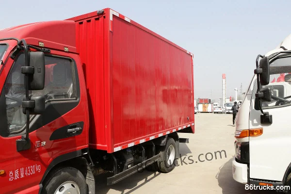 JAC Junling E3 127 ch 4X2(6 roues) 3,7 m porteur fourgon cabine simple Carrosserie (1) | 86Trucks