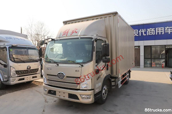 FAW Jiefang Lingtu 160 ch 4X2(6 roues) camion léger fourgon à cabine simple 4,16 m (China VI) Extérieur (3) | 86Trucks