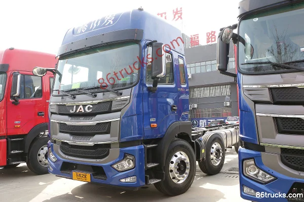 JAC Gallop A5X 270 ch 6X2(8 roues) 9,8 m camion porteur à rideaux coulissants Extérieur (3) | 86Trucks