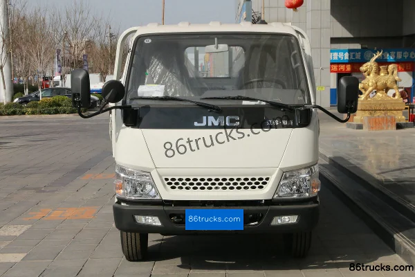 JMC Shunwei Narrow Body 127hp 4X2(6 wheels) 4.22m Single-row Flatbed Light Truck (China VI)(Air Brake)(Ratio 6.142) Exterior (2) | 86Trucks