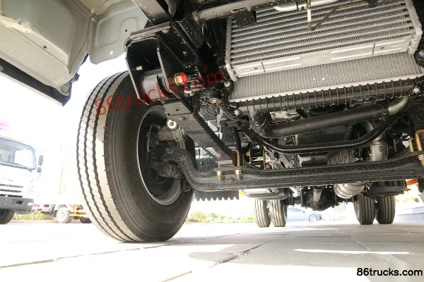 JMC Shunwei Narrow Body 127hp 4X2(6 wheels) 4.22m Single-row Flatbed Light Truck (China VI)(Air Brake)(Ratio 6.142) Chassis (3) | 86Trucks