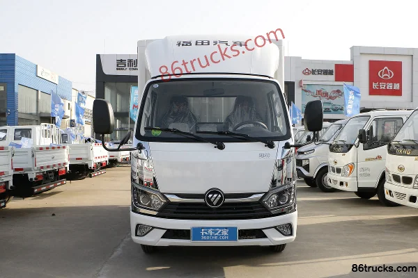 Foton Aoling M Card 122hp 4X2(6 wheels) 3.7m Single Row Van Light Truck (China VI) Exterior (2) | 86Trucks