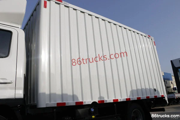 Foton Aoling M Card 122hp 4X2(6 wheels) 3.7m Single Row Van Light Truck (China VI) Body (1) | 86Trucks