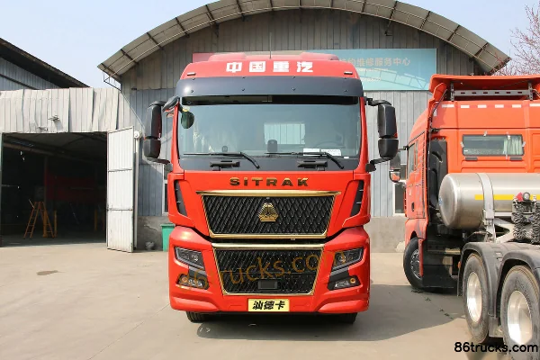Sinotruk Sitrak C9H 570 ch 6X4(10 roues) tracteur routier à boîte automatique AMT (China VI) (12 vitesses) Extérieur (2) | 86Trucks