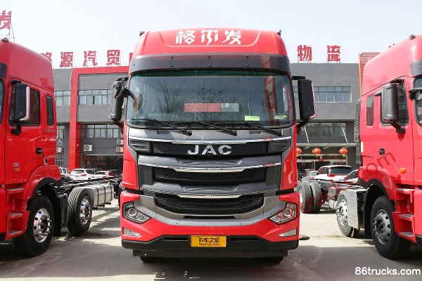 JAC Gallop A5W III poids lourd version 1.0 350 ch 8X2(10 roues) 9,7 m camion porteur à ridelles (China VI)(8 vitesses) Extérieur (2) | 86Tru