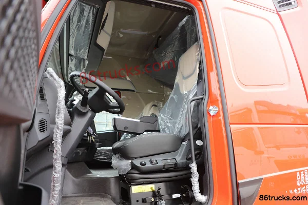 Sinotruk HOWO TH7 poids lourd version froide 540 ch 6X4(10 roues) tracteur routier AMT automatique (China VI) Cabine (2) | 86Trucks