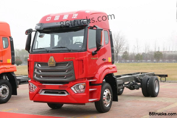 Sinotruk HOWO N5W Medium Truck 245hp 4X2(6 wheels) 6.75m Flatbed Cargo Truck (China VI) (ZZ1187K511JF1) Exterior (3) | 86Trucks