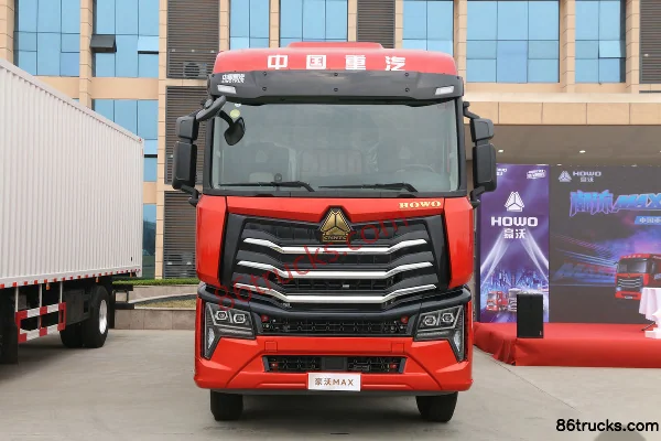Sinotruk HOWO MAX 460hp 8X4(12 wheels) 9.5m AMT Automatic Stake Cargo Truck (China VI) Exterior (2) | 86Trucks