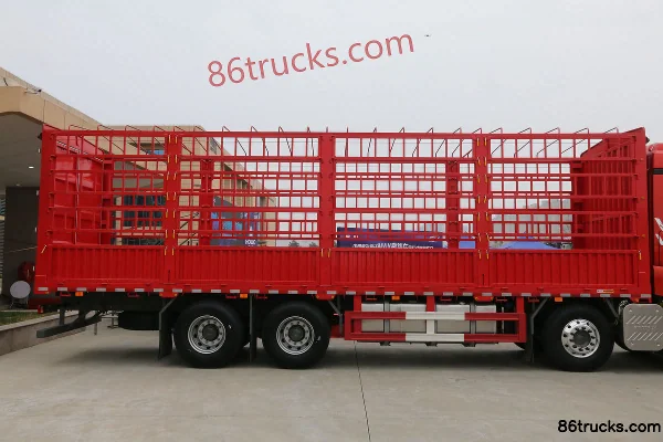 Sinotruk HOWO MAX 460hp 8X4(12 wheels) 9.5m AMT Automatic Stake Cargo Truck (China VI) Body (1) | 86Trucks