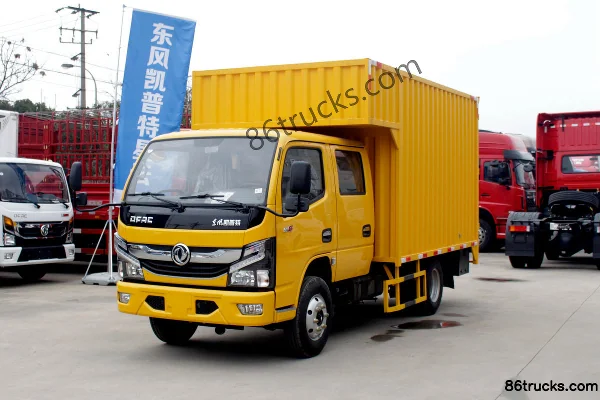 Dongfeng Kaipute K6-S 2018 115hp 4X2(6 wheels) 3.27m double-row box truck Exterior (3) | 86Trucks
