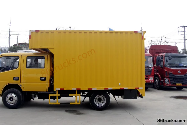 Dongfeng Kaipute K6-S 2018 115hp 4X2(6 wheels) 3.27m double-row box truck Body (2) | 86Trucks