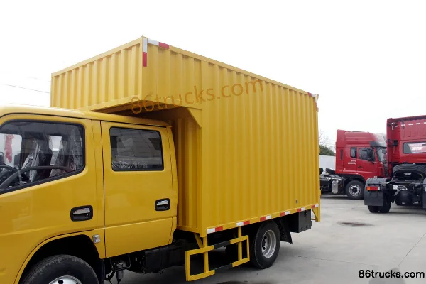 Dongfeng Kaipute K6-S 2018 115hp 4X2(6 wheels) 3.27m double-row box truck Body (1) | 86Trucks