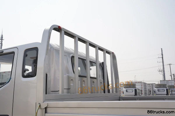 Foton Times Leader ES5 190hp 4X2(6 wheels) 5.4m semi-row flatbed light truck (8-speed) Body (1) | 86Trucks