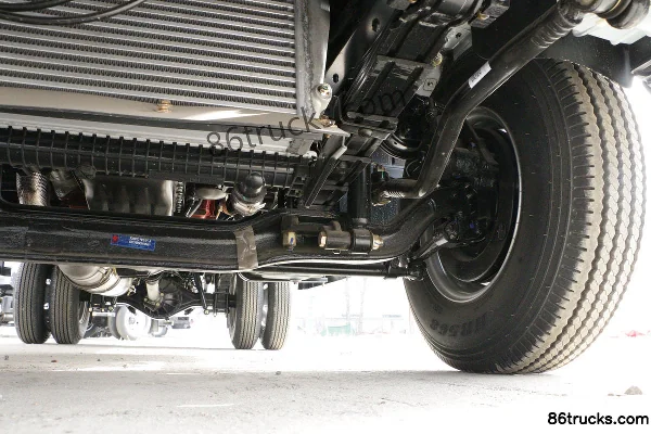 Dongfeng Capt K6 102hp 4X2(6 wheels) 4.17m Single Row Fence Light Truck Chassis (3) | 86Trucks