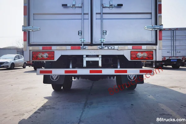 Foton Times Linghang 5 131 ch 4X2(6 roues) Camion léger fourgon 4,14 m à cabine simple Carrosserie (3) | 86Trucks