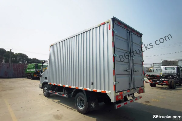Foton Times Linghang 5 131 ch 4X2(6 roues) Camion léger fourgon 4,14 m à cabine simple Carrosserie (2) | 86Trucks
