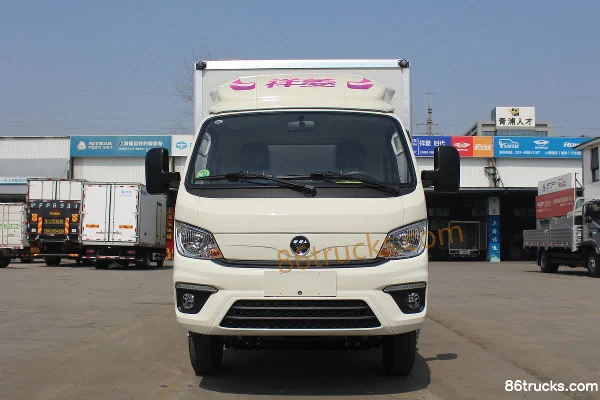 Foton Xiangling M2 1.6L 122 hp 4X2(6 wheels) Gasoline 3.7m Single Row Van Mini Truck Exterior (2) | 86Trucks