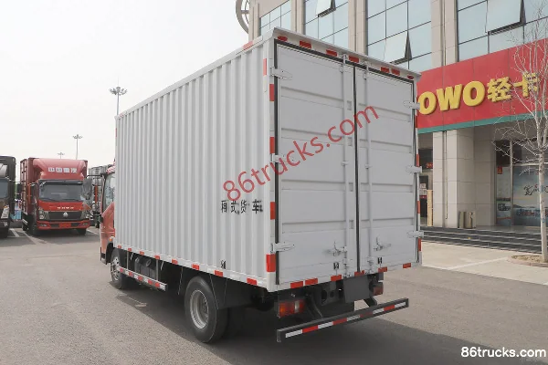 Sinotruk HOWO Hanjiang 130 hp 4X2(6 wheels) 4.15 m single-row van truck (China VI) Exterior (3) | 86Trucks