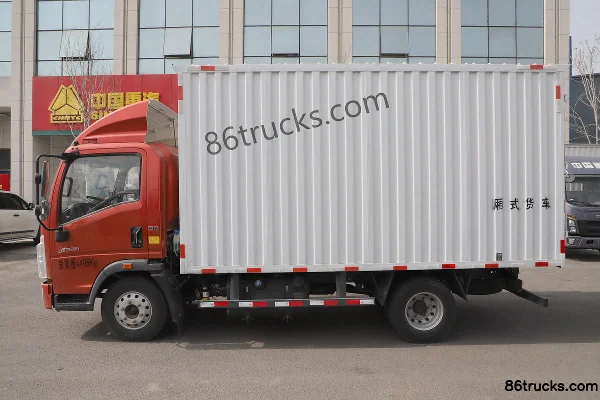 Sinotruk HOWO Hanjiang 130 hp 4X2(6 wheels) 4.15 m single-row van truck (China VI) Exterior (2) | 86Trucks