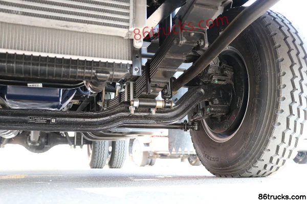Sinotruk HOWO Tuan Shuai 160 ch 4X2(6 roues) camion léger grille 4,15 m cabine simple Châssis (3) | 86Trucks