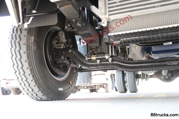 Sinotruk HOWO Tuan Shuai 160 ch 4X2(6 roues) camion léger grille 4,15 m cabine simple Châssis (2) | 86Trucks
