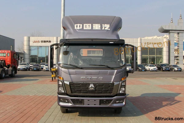 Sinotruk HOWO Tongshuai 160hp 4X2(6 wheels) 4.15m Single Row Light Truck Chassis Exterior (2) | 86Trucks