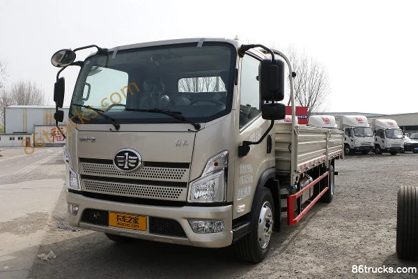 FAW Jiefang Lingtu 148 ch 4X2(6 roues) camion porteur léger à ridelles à cabine simple 4,21 m Extérieur (3) | 86Trucks