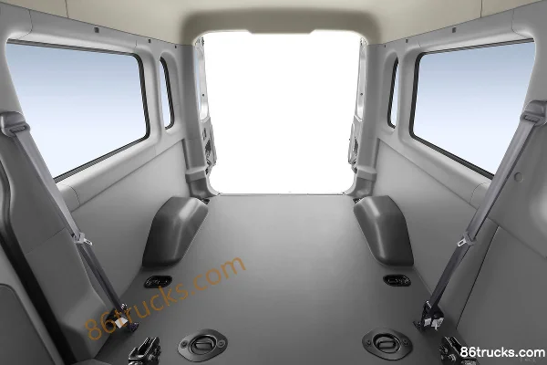 JAC Jienengwang PLUS 2022 version confort 129 ch 9 places 2,0T diesel fourgonnette (empattement moyen) Châssis (1) | 86Trucks
