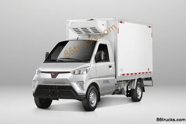 Wuling Electric Card Bingbao 2.7T 2.77m Pure Electric Camion Frigorifique 41.6kWh 4X2(6 roues) Extérieur (3) | 86Trucks