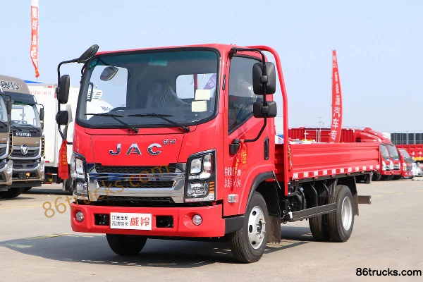 JAC Weiling K3 140ch 4X2(6 roues) camion plateau simple cabine 3,7m Extérieur (3) | 86Trucks