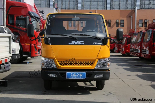 JMC Shunwei petit camion 140 ch 4X2(6 roues) 2,755 m petit camion à ridelles double cabine Extérieur (2) | 86Trucks
