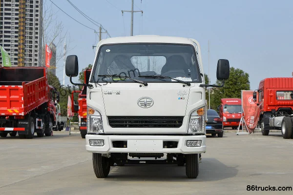 FAW Hongta FAW Jiefang Baling 1 Series V6 102hp 4X2(6 wheels) 3.37m Single-Row Flatbed Light Truck (Hydraulic Brake) Exterior (2) | 86Trucks