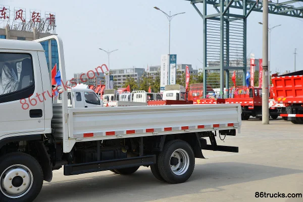 FAW Hongta FAW Jiefang Baling 1 Series V6 102hp 4X2(6 wheels) 3.37m Single-Row Flatbed Light Truck (Hydraulic Brake) Body (1) | 86Trucks