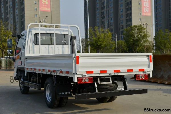 FAW Hongta FAW Jiefang Baling Série 1 V6 102 ch 4X2(6 roues) 3,32 m camion plateau léger cabine avancée (frein pneumatique) Carrosserie (3)
