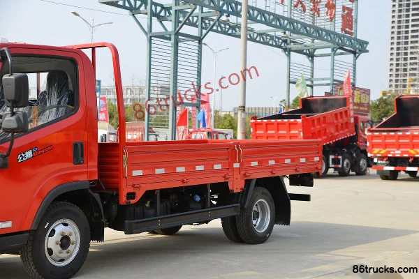 FAW Hongta FAW Jiefang Gongshi 150hp 4X2(6 wheels) 4.2m single-row flatbed light truck Body (1) | 86Trucks