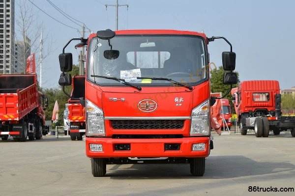 FAW Hongta FAW Jiefang Gongshi 130 hp 4X2(6 wheels) 3.83m Row Half Flatbed Light Truck Exterior (2) | 86Trucks