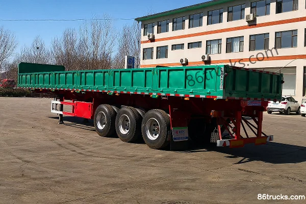 Huiduotong 13m Side Dump Semi-trailer Exterior (3) | 86Trucks