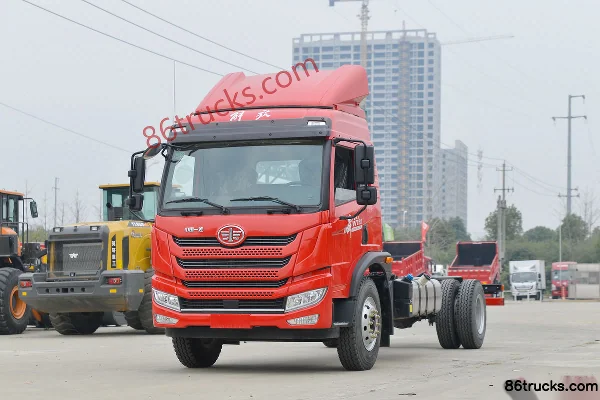 FAW Jiefang Lin VH 160 hp 4X2(6 wheels) 6.76m semi-pitch barn-door cargo truck (Dachai) Exterior (3) | 86Trucks