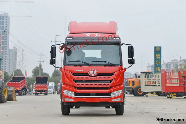 FAW Jiefang Lin VH 160 hp 4X2(6 wheels) 6.76m semi-pitch barn-door cargo truck (Dachai) Exterior (2) | 86Trucks