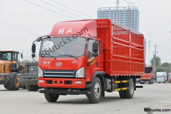 FAW Jiefang Hu VH King Arrives 190hp 4X2(6 wheels) 5.16m Stake Truck (China VI) Exterior (3) | 86Trucks